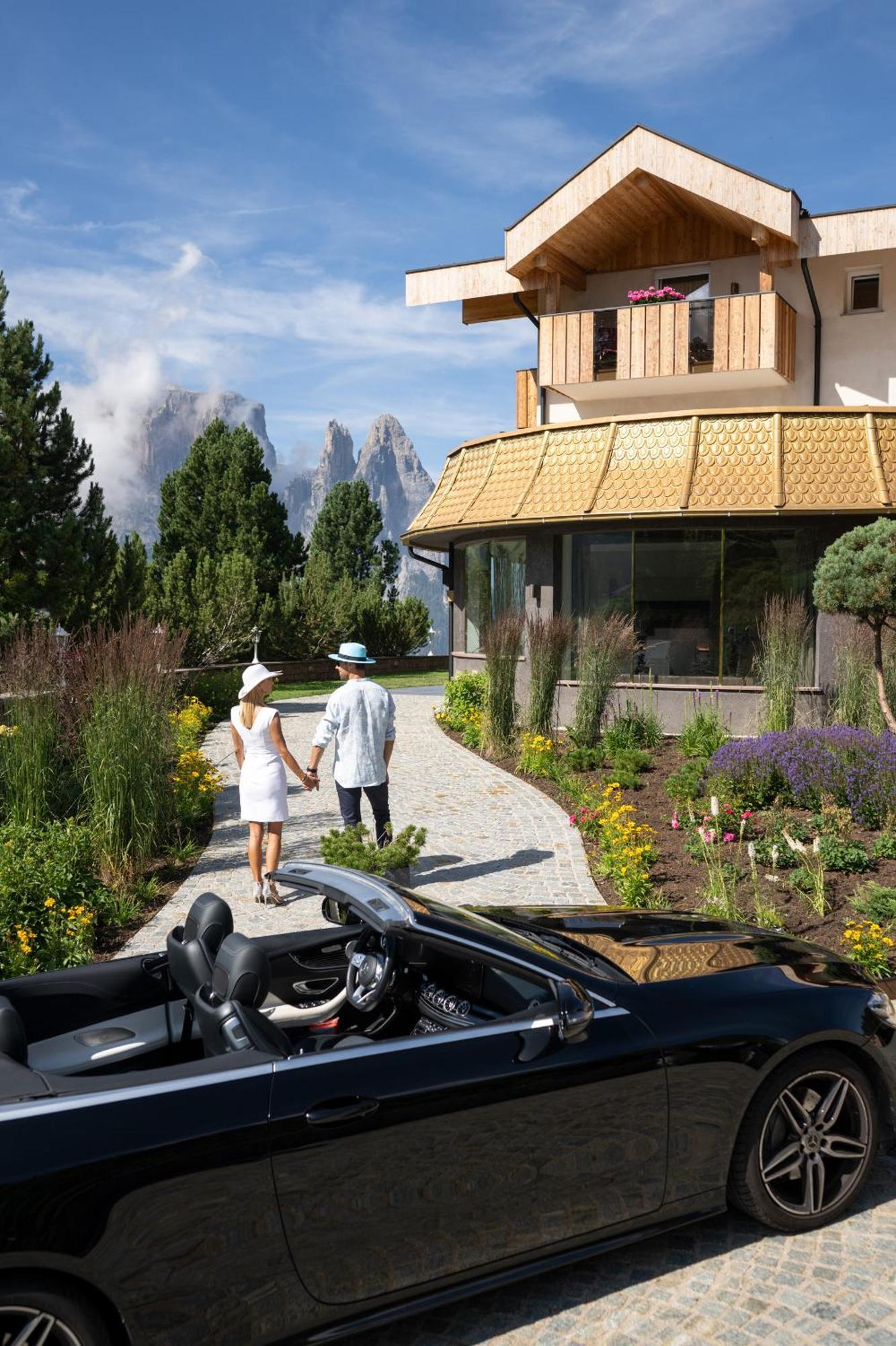 Hotel Rosa Eco Alpine Spa Alpe Di Siusi Exterior photo